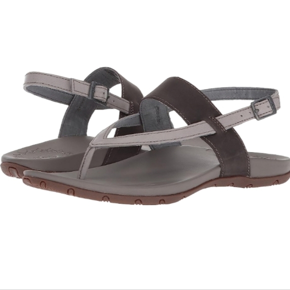 Chaco Women Maya II Outdoor Comfort Leather Sandals Flats shoes sz 9 - Picture 1 of 12